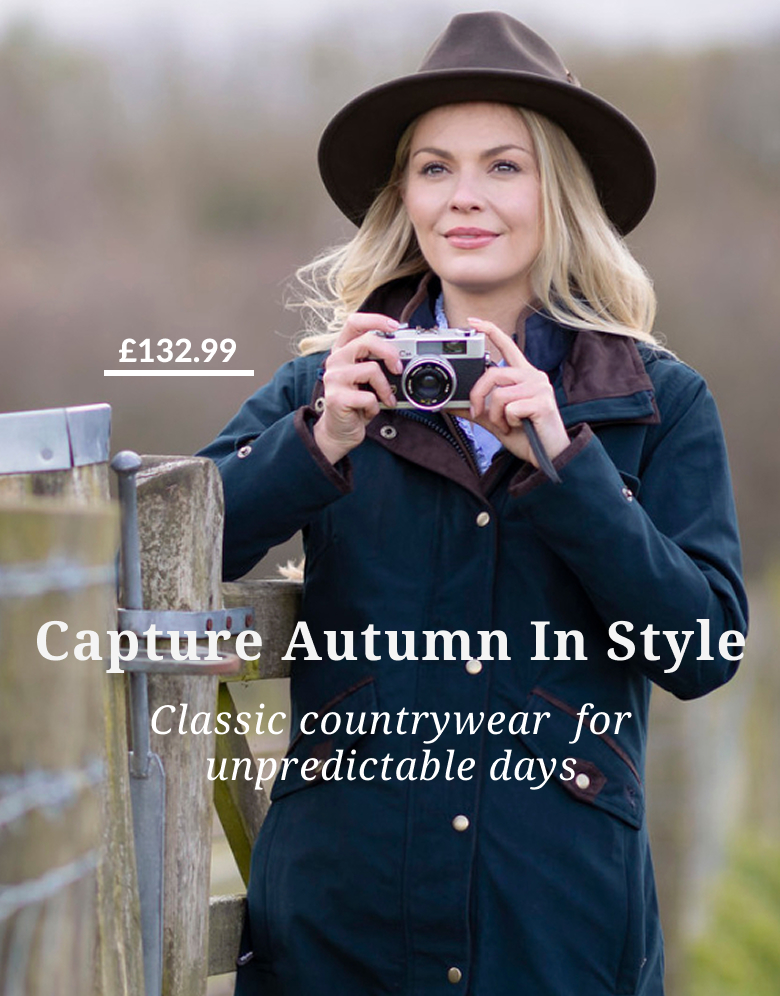 Autumn Mobile Image - Capture Autumn In Style - Classic countrywear for unpredictable days