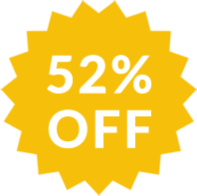 52% Off