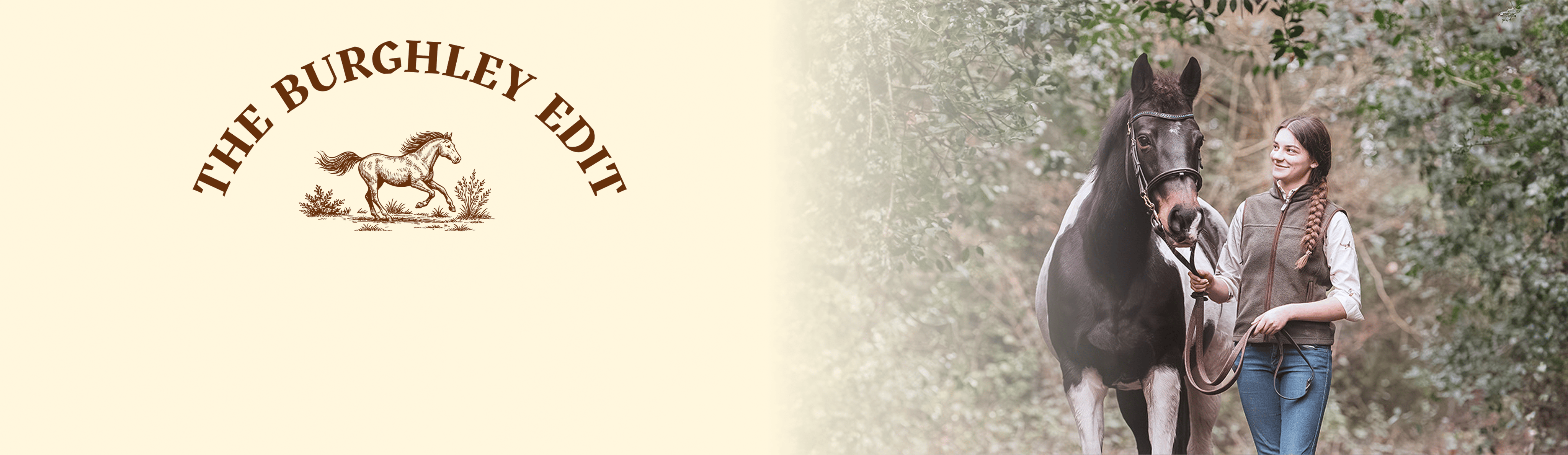 Equestrian Banner Desktop Image
